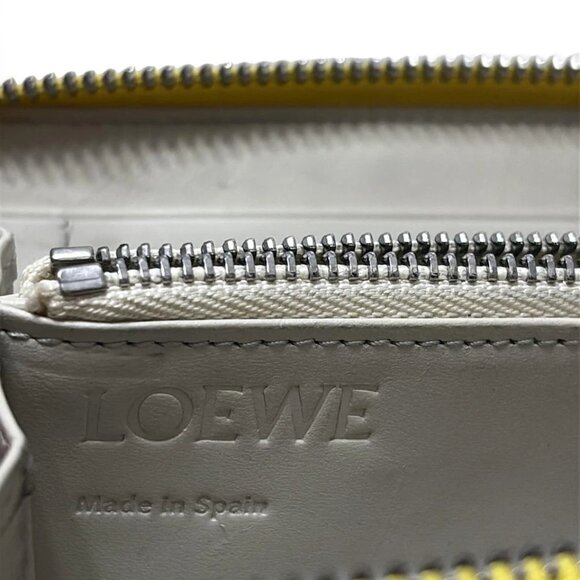 LOEWE - Yellow Leather Long Wallet 168-081125 - Picture 5 of 5